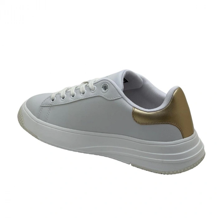 U.s.polo Assn. Yuna Kadin Ayakkabi - Beyaz Altin