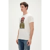 Bad Bear Good Game 0 Yaka Erkek Tshirt - Beyaz