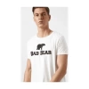 Bad Bear The King Size 0 Yaka Erkek Tshirt - Ekru
