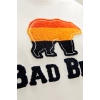 Bad Bear Tripart 0 Yaka Erkek Tshirt - Ekru