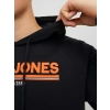 Jack&jones 12219814 Kapsonlu Erkek Sweat - Siyah