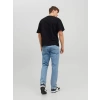 Jack&jones 12227718 0 Yaka Studio Yazili Erkek Tshirt - Siyah