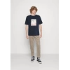 Jack&jones 12228254 0 Yaka Erkek Tshirt - Lacivert