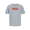 Jack&jones 12229758 0 Yaka Erkek Tshirt - Gri