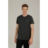 Lumberjack Ct1328 0 Yaka Erkek Tshirt - Antrasit