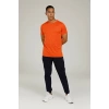 Lumberjack Ct1328 0 Yaka Erkek Tshirt - Turuncu