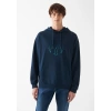 Mavi 0611024 Kapsonlu Erkek Sweat - Lacivert