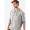 Mavi 065606 Kapsonlu Erkek Sweat - Gri