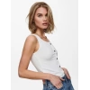 Only 15192575 5 Dugme Bayan Body - Beyaz