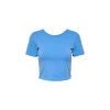Only 15234992 Genis Yaka Bayan Body - Mavi