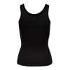 Only 15248478 Askili Fitilli Kumas Bayan Body - Siyah