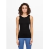 Only 15248478 Askili Fitilli Kumas Bayan Body - Siyah