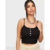 Only 15269908 Askili 5 Dugme Bayan Body - Siyah