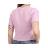 Only 15277721 Genis Yaka Fitilli Kumas Bayan Body - Lila