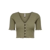 Only 15277750 5 Dugme Bayan Body - Haki