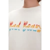 Bad Bear Manu Script Crewneck 0 Yaka Erkek Sweat - Beyaz