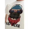 Bad Bear Reckless 0 Yaka Erkek Tshirt - Ekru