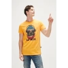 Bad Bear Reckless 0 Yaka Erkek Tshirt - Oranj
