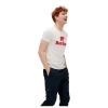 Bad Bear Tee 0 Yaka Erkek Tshirt - Ekru