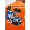 Badbear Dustin Erkek Tshirt - Turuncu