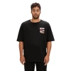 Badbear Gain 0 Yaka Erkek Tshirt - Siyah