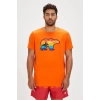 Badbear Gleen Erkek Tshirt - Turuncu
