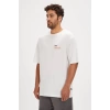 Badbear Sand Erkek Tshirt - Ekru