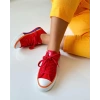 Benetton 30176 Kadın Ayakkabi - Kirmizi