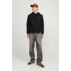 Jack&jones 12152840 Kapsonlu Erkek Sweat - Siyah