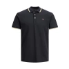 Jack&jones 12169064 Yakali Erkek Tshirt - Siyah