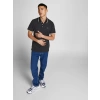Jack&jones 12169064 Yakali Erkek Tshirt - Siyah