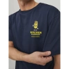 Jack&jones 12232251 0 Yaka Erkek Tshirt - Lacivert