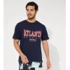 Jack&jones 12232261 0 Yaka Erkek Tshirt - Lacivert