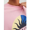 Jack&jones 12234214 0 Yaka Erkek Tshirt - Pembe