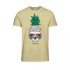 Jack&jones 12238132 0 Yaka Erkek Tshirt - Sari
