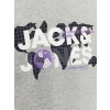 Jack&jones 12240211 0 Yaka Erkek Sweat - Gri