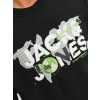 Jack&jones 12240211 0 Yaka Erkek Sweat - Siyah