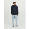 Jack&jones 12240214 Kapsonlu Erkek Sweat - Lacivert