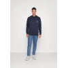 Jack&jones 12243281 Kapsonlu B-B Erkek Sweat - Lacivert