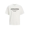 Jack&jones 12247782 0 Yaka Erkek Tshirt - Beyaz