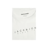 Jack&jones 12247985 0 Yaka Erkek Tshirt - Ekru