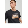 Jack&jones 12249331 0 Yaka Erkek Tshirt - Lacivert