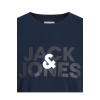 Jack&jones 12250263 0 Yaka Erkek Tshirt - Lacivert