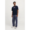 Jack&jones 12268415 0 Yaka Erkek Tshirt - Lacivert