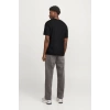 Jack&jones 12268415 0 Yaka Erkek Tshirt - Siyah