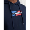 Jack&jones 12268422 Kapsonlu Erkek Sweat - Lacivert