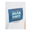 Jack&jones 12268477 0 Yaka Erkek Tshirt - Beyaz
