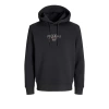 Jack&jones 12271193 Kapsonlu Erkek Sweat - Siyah
