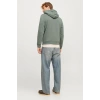 Jack&jones 12271193 Kapsonlu Erkek Sweat - Yesil