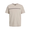 Jack&jones 12273120 0 Yaka Erkek Tshirt - Bej